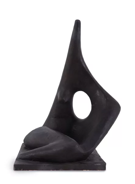 André Delessert — Figure assise