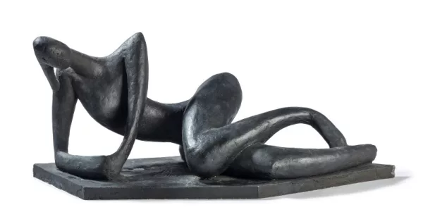 André Delessert — Femme allongée
