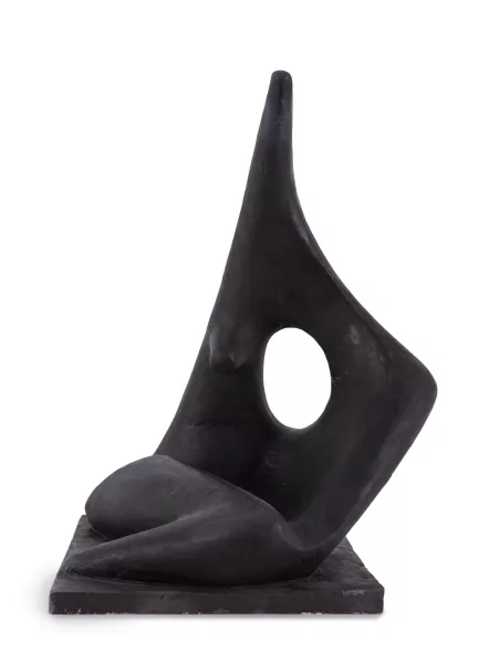André Delessert — Figure assise