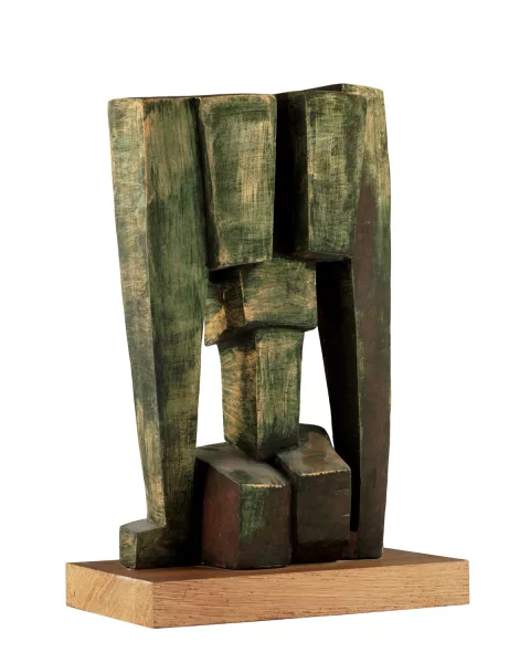André Delessert — Figure aux bras pendants