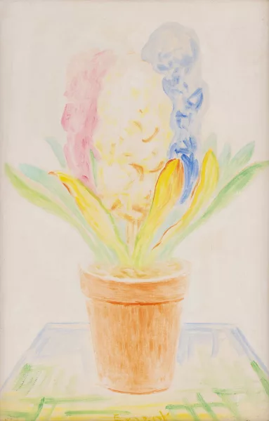 André Evard — Pot de jacinthes