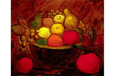 Nature Statique aux Fruits