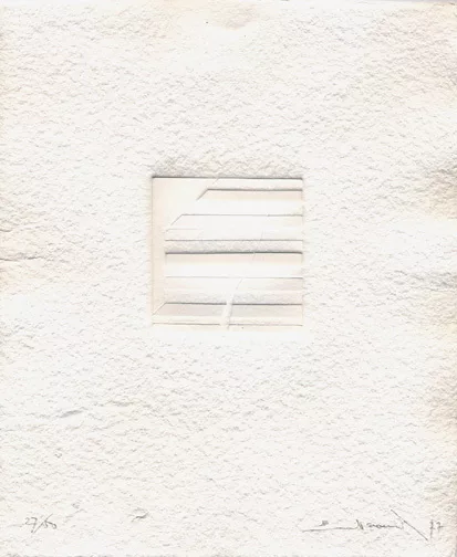 André Evrard — Portfolio. 4 impressions en relief, 1977