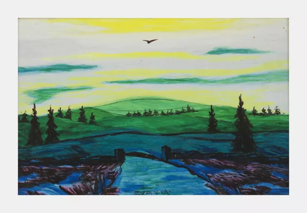 André Jean Evard — Paysage