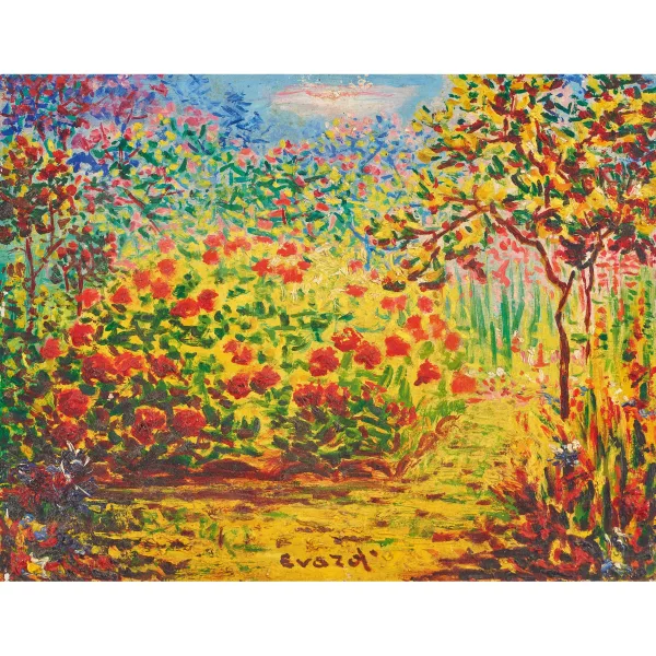 André Jean Evard — Le jardin.