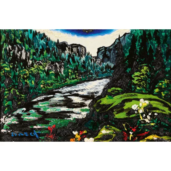 André Jean Evard — La rivière.