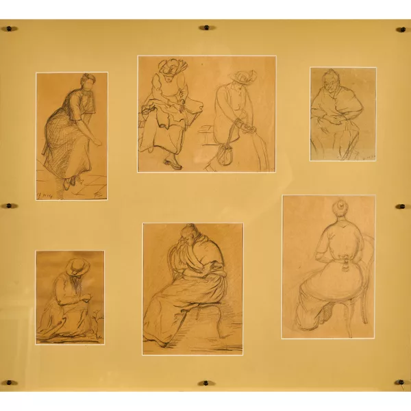 André Jean Evard — Konvolut.