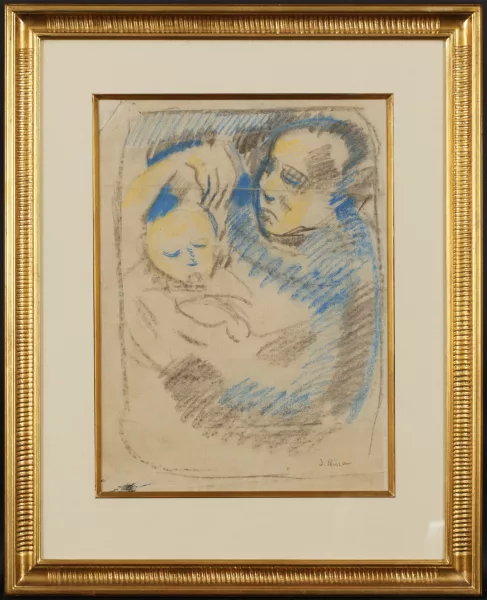 André Julien Prina — André Julien Prina (1886-1941), Homme et enfant,