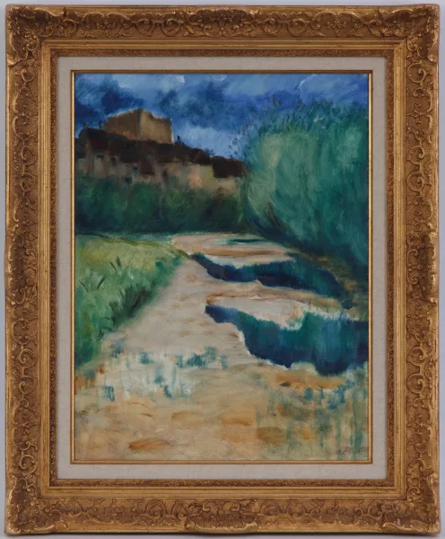 André Julien Prina — Paysage de campagne