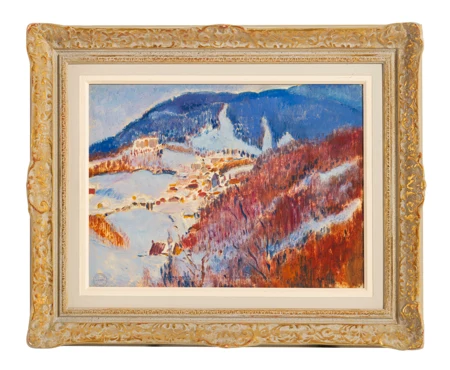 Paysage de neige