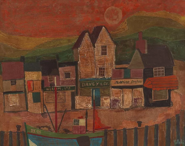André Teleki — A quai