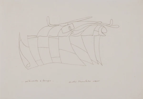 André Thomkins — Véhicule à temps, 1965