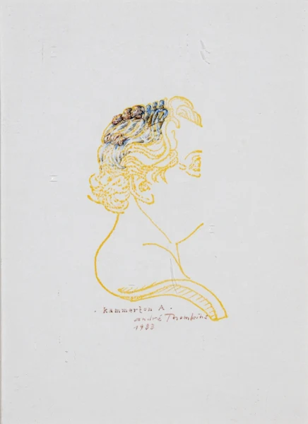 André Thomkins — Kammerton A, 1983