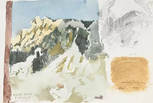 André Thomkins — "Flüeli", 1977