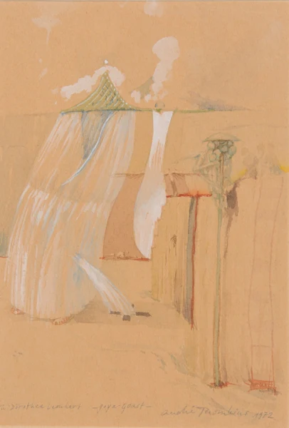 André Thomkins — Goya Ghost, 1972