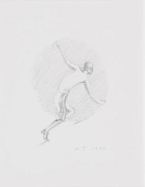 André Thomkins — Laufender, 1972