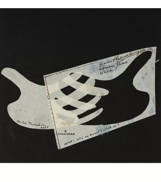 André Thomkins — Kunsthandlungen atmen ohne Nase!