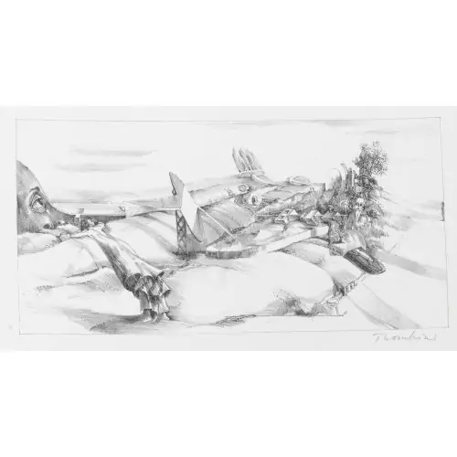 Surreale Landschaft