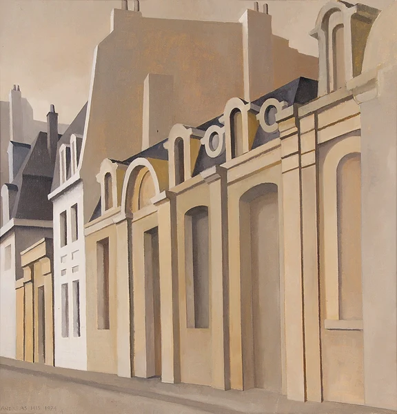Andreas His — Rue de Grenelle, Paris, 1974