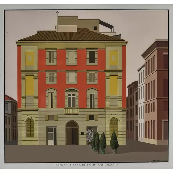 "Firenze. Piazza della S.S. Annunziata"