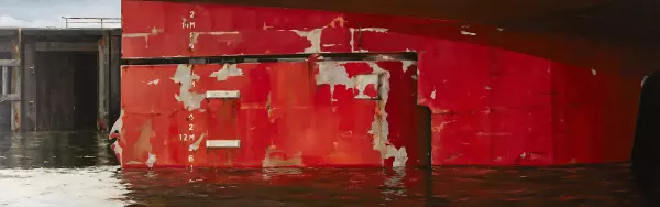 Rotes Ruder