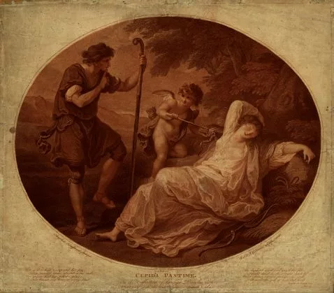 Angelika Kauffmann — Cupidos Zeitvertreib (Cupid´s Pastime)