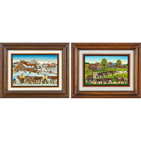 Appenzeller Herbst- und Winterlandschaft. Gegenstücke