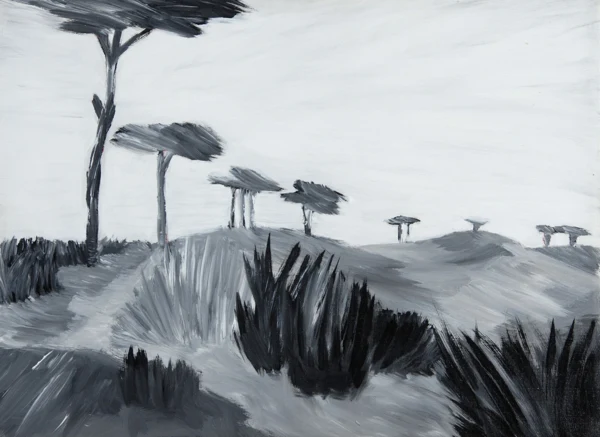 Anne Loch — Italienische Landschaft, 1988