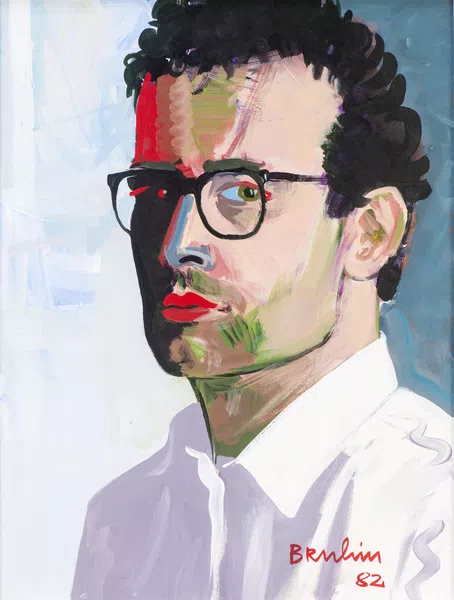 Anton Bruhin (né en 1949), "Autoportrait" — DognyAuction
