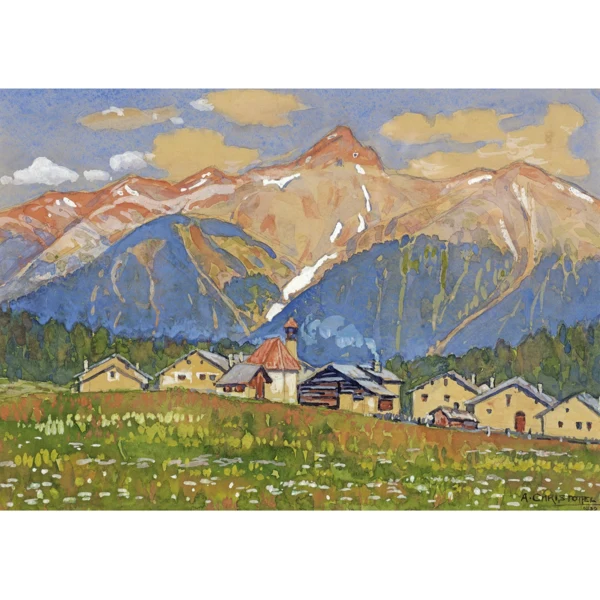 Anton Christoffel — SUSAUNA, 1935SUSAUNA, 1935PIZ D'ESAN (ENGADIN)MOUNT ESAN (ENGADIN)