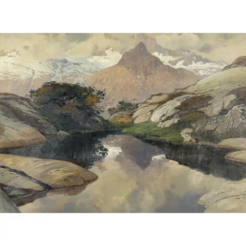 Anton Reckziegel — Gelmersee beim Grimselpass.