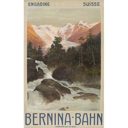 Anton Reckziegel — "Bernina-Bahn".