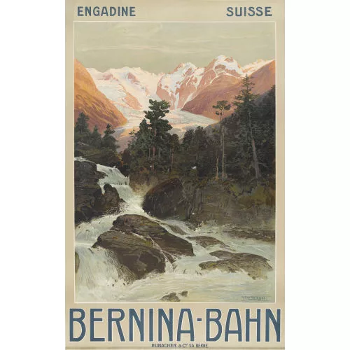 Anton Reckziegel — "Bernina-Bahn".