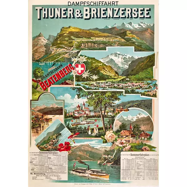 "Dampfschiffahrt Thuner & Brienzersee"