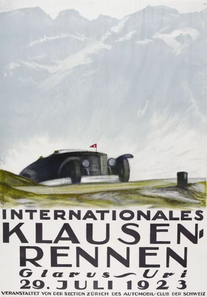 Anton Trieb — "Internationales Klausenrennen 1923".