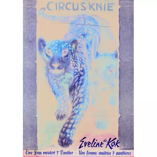Anton Trieb — "Circus Knie Evelyne de Kok...".