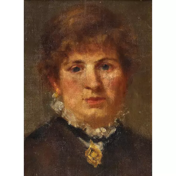 Kopfporträt einer Frau