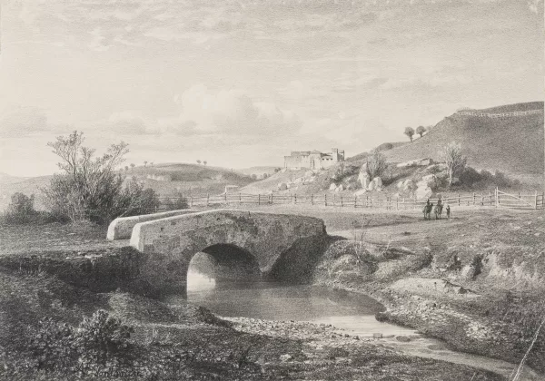 Antonio Fontanesi — Paysage italien,