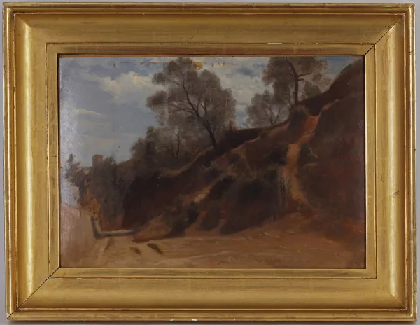 Antonio Fontanesi — Paysage de campagne,
