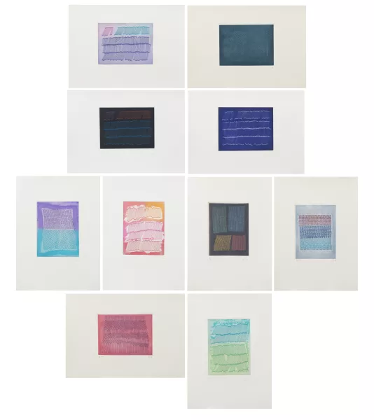 Aoi Huber-Kono — Aoi HUBER-KONO (1936), ensemble de 10 gravures