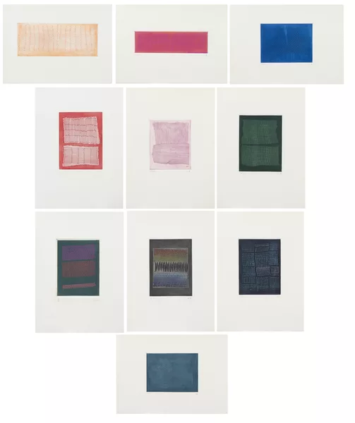 Aoi HUBER-KONO (1936), ensemble de 10 gravures — DognyAuction