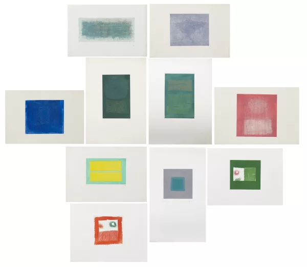 Aoi Huber-Kono — Aoi HUBER-KONO (1936), ensemble de 10 gravures