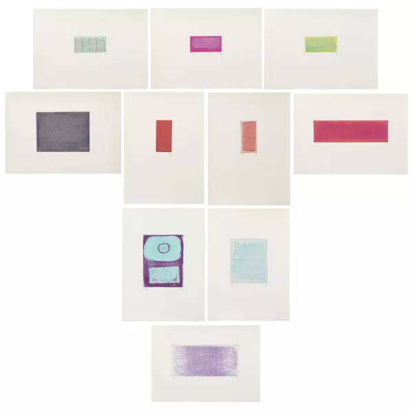 Aoi Huber-Kono — Aoi HUBER-KONO (1936), ensemble de 10 gravures