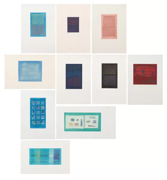 Aoi Huber-Kono — Aoi HUBER-KONO (1936), ensemble de 10 gravures