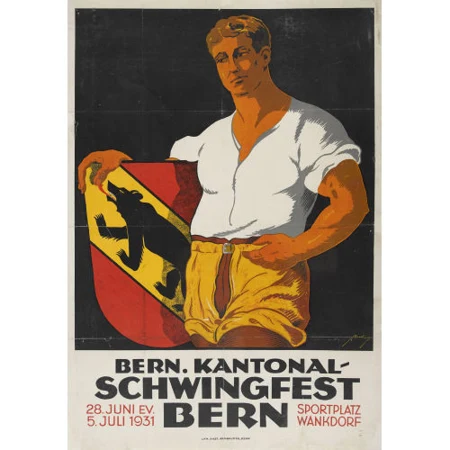 "Bern. Kantonal-Schwingfest Bern 1931"