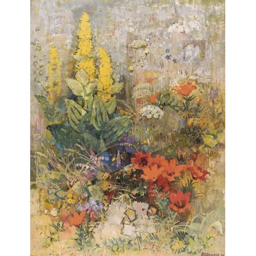 Armin Schwarzenbach — Sommerliche Feldblumen.
