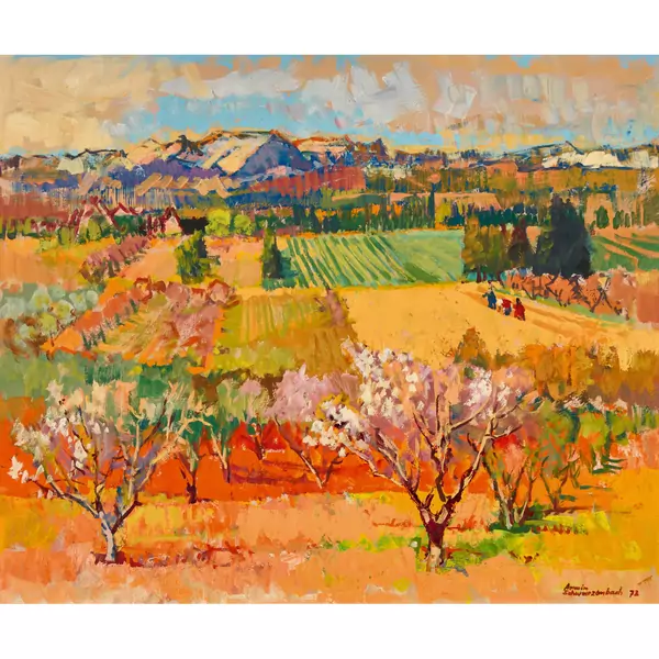 Frühsommerliche Feldlandschaft