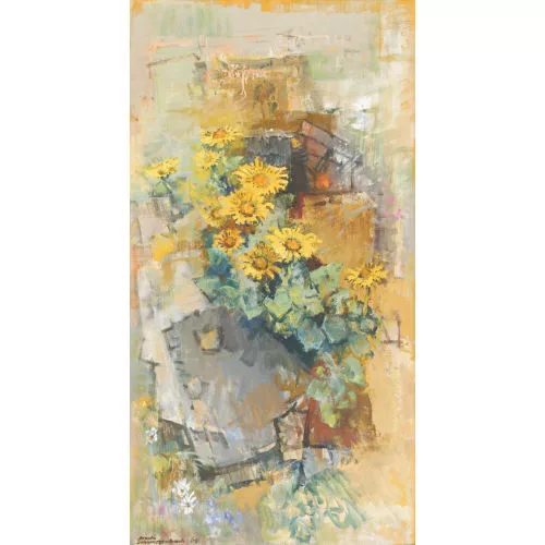 Armin Schwarzenbach — Arrangement mit Arnika.