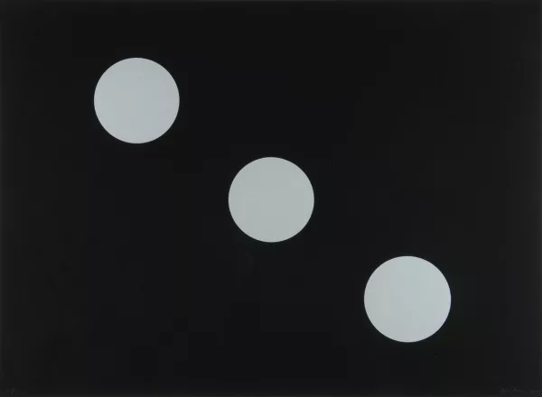 Armleder, John M. — 2 Blätter: Untitled, aus "Siebdrucke", 1987