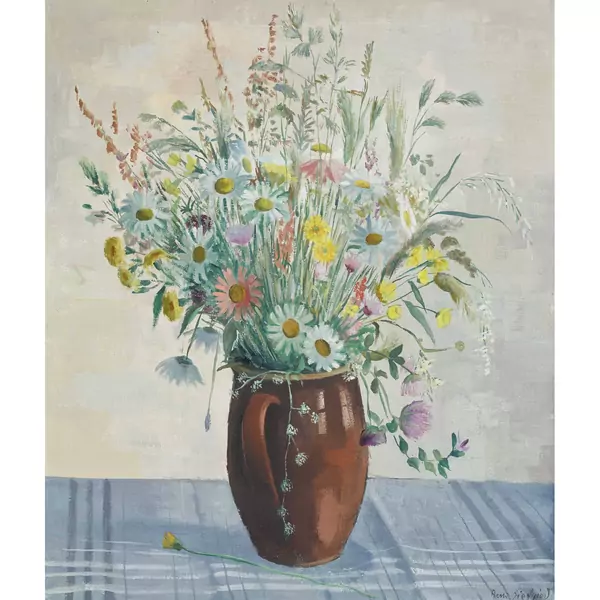 Feldblumen im Krug